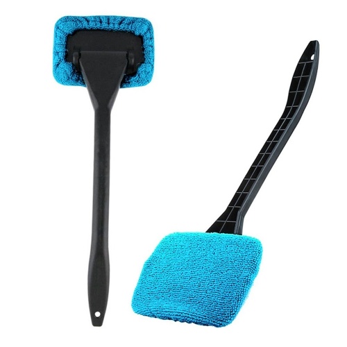 

New Microfiber Auto Window Cleaner Windshield Fast Easy Shine Brush Handy Washable Cleaning Tool