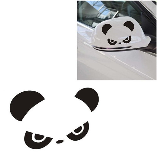 2 piezas extraíble impermeable reflectante Hi Panda espejo retrovisor coche cuerpo pegatina de estilo