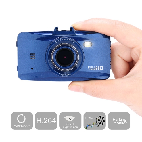 

DVR Camera 1080P Full HD 170 Degree Angle 2.7" Car DVR Camera For Driving Recording Night Vision G-sensor Detector Video Recorder