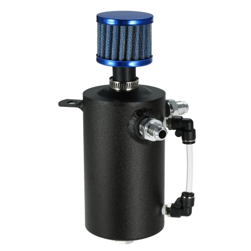 Universal Aluminum 0.5L Oil Breather Oil Catch Can with Breather Filter