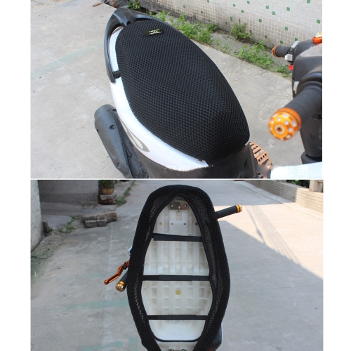 

3D Motorcycle Electric Bike Breathable Net Seat Cover Protector Cushion