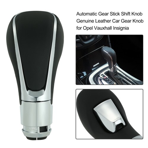 

Automatic Gear Stick Shift Knob Genuine Leather Car Gear Knob for Opel Vauxhall Insignia