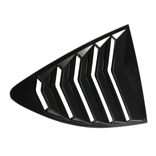 

For Toyota 86 For Subaru BRZ Bright Black Car Exterior Stying Quarter Side Window Louver Car Accessories