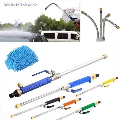 

High Pressure Water Cleaning Spray Tool Metal High Power Washer Sprayer Car Washing Tools Garden Water Jet Washer