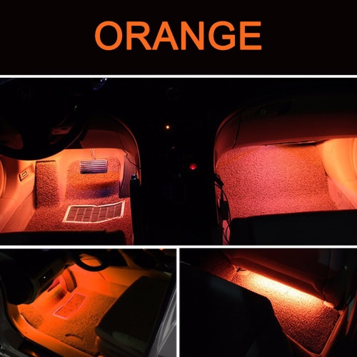 

2 in 1 LED Interior Atmosphere Light Bar Car Auto Romantic Decoration Lamp Kit 12V