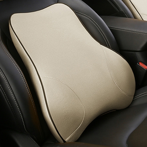 Asiento de coche cojín lumbar Memory Foam Back Brace Almohada Soporta Ergonomía Accesorios de Automóviles Cintura Almohadas