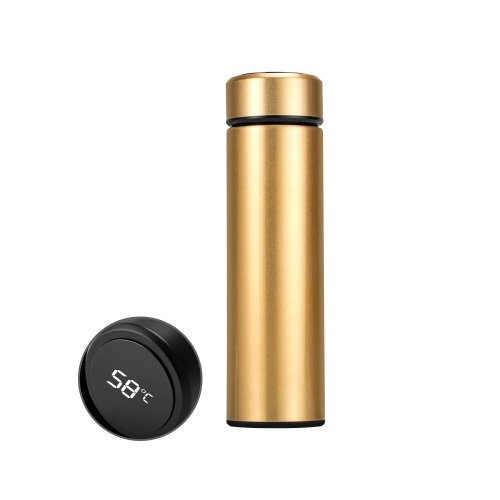 

500ml Vacuum Thermos LED Temperature Display Water Bottle