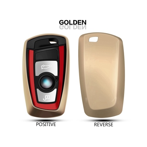 

Key Fob Case Button for BMW Motor Red