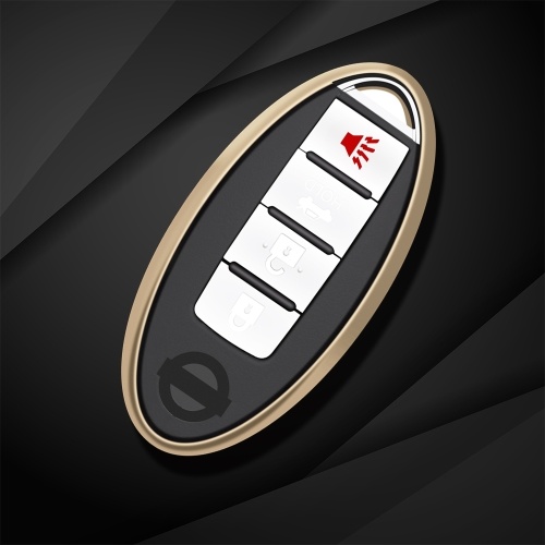 

Key Fob Case Button for NISSAN Motor Red