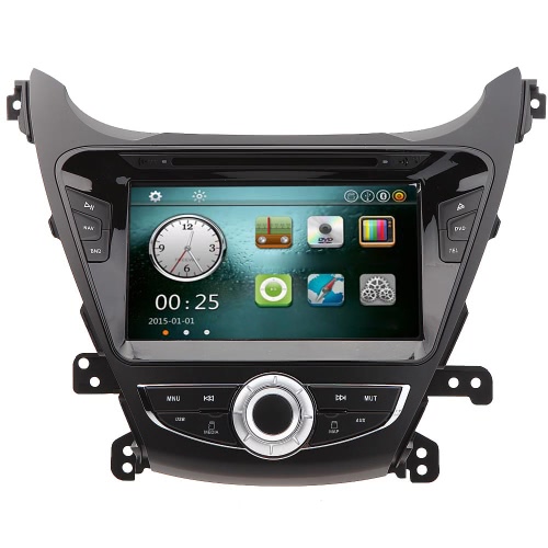 

8" Car DVD Player GPS Navigation in Dash Car Radio Double 2 Din Car PC Stereo Head Unit for Hyundai Elantra 2011 2012 2013 +Free Map +Free Card
