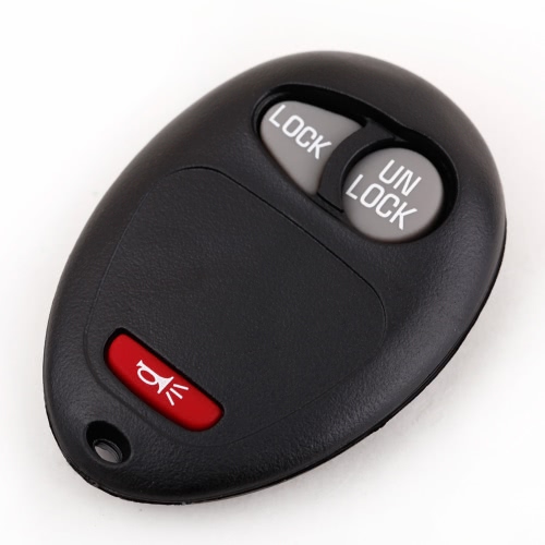 3 Button Replacement Keyless Entry Remote Key Shell Case Button Pad with Screwdriver for Hummer H3 GMC Chevrolet Isuzu