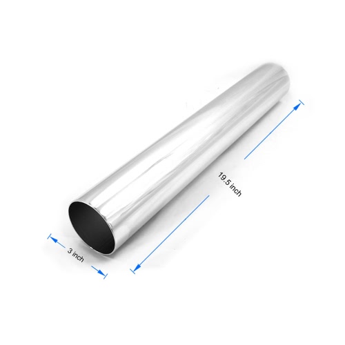 

Universal Car Air Intake Tubes Aluminum Pipe High Flow 3“ Diameter Cold Air Injection Intake System