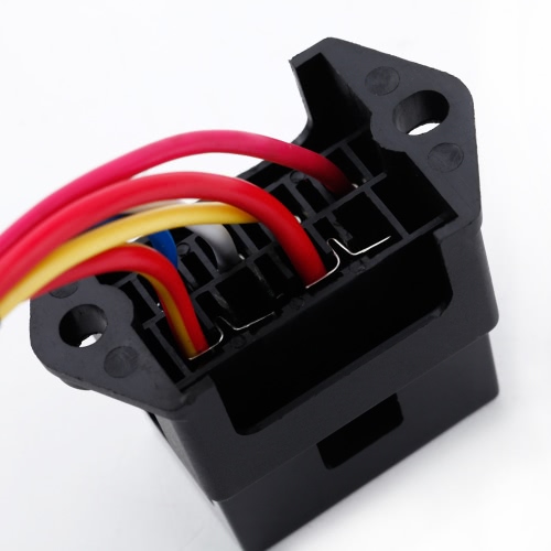 4 Way DC32V Circuito Car Trailer Auto Blade Fuse Box Block Holder