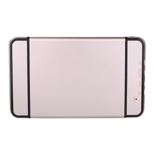 7" HD Touch Screen Portable Car GPS Navigation 128MB RAM 4GB FM Video Play Champagne Gold Car Navigator +Free Map
