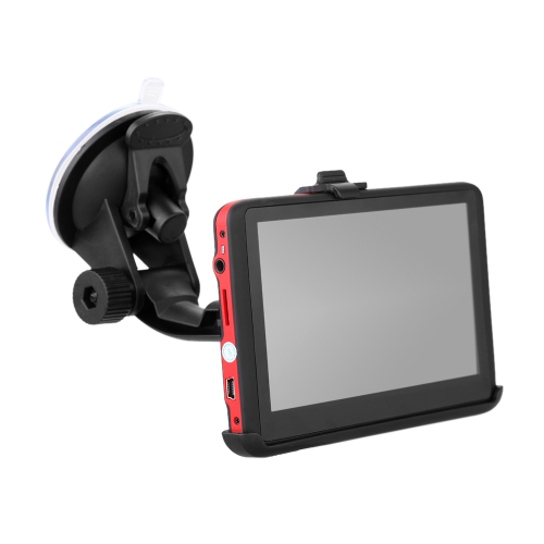 5" HD Touch Screen Portable Car GPS Navigation 128MB RAM 4GB FM Video Play Car Navigator +Free Map