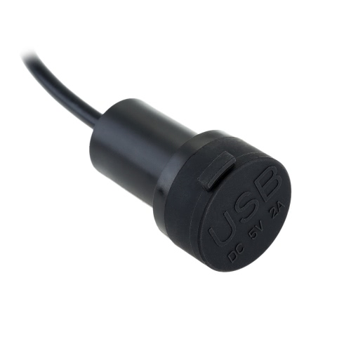 Motorcycle Waterproof Dual USB Charger Adapter Socket 12V Outlet Power for GPS Mobile Phone MP3 Player