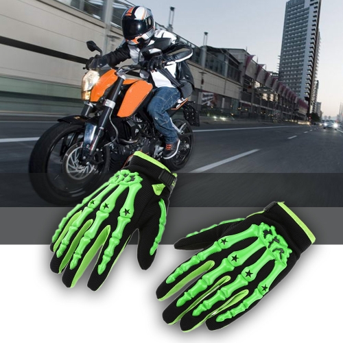 Motorrad-pro Biker voll Finger Radfahren, Rennen, Reiten Schutzhandschuhe M L XL