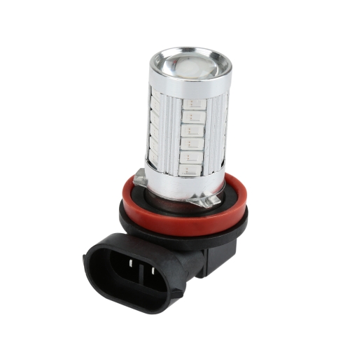 

2 X 5630 33-SMD 850LM LED Car Fog Light Lamp Bulb H8 Socket Red Amber