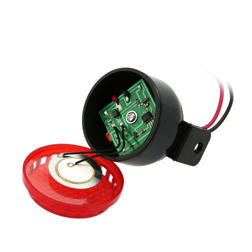 

Мотоцикл автомобиль громко тормоз сирена Рог 12V с 6 тонн автомобиля Светодиодной вспышкой аварийной сигнализации громкоговоритель для E-велосипед грузовик мопед