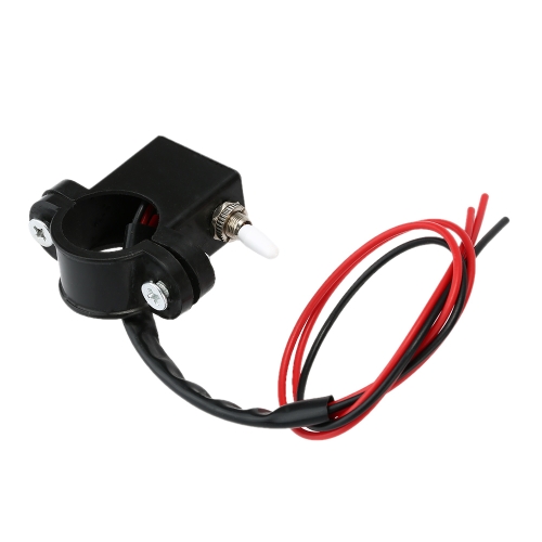 Manillar de la motocicleta Dual doble Flash ADVERTENCIA interruptor de la luz 2.2cm 2,5 cm Diámetro accesorio DIY interruptor ON-OFF para Moto Scooter ATV