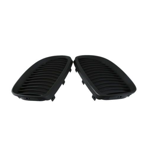 One Pair of Car Matte Black Front Grille Grilles for BMW E92/E93 06-10