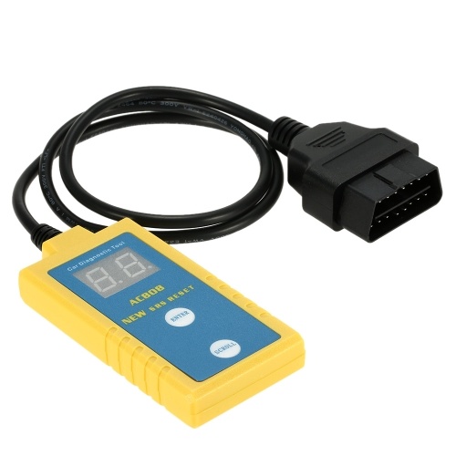 

Second Hand ALBABKC AC808 Auto Car Airbag Diagnostic Scan Tool Code Reader Scanner Read and Clear SRS Trouble Codes for BMW