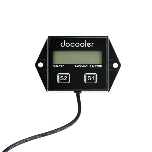 

Docooler Tach Tachometer Hour Meter Gauge