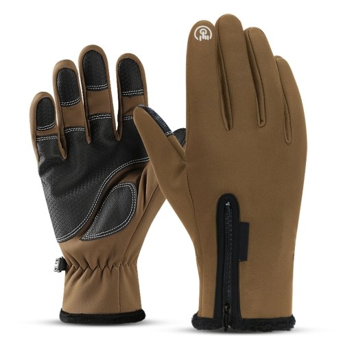 

Winter Warm Gloves Fleece Windproof Waterproof Touchscreen Sports Cycling Skiing Bicycle Outdoor Work Gloves