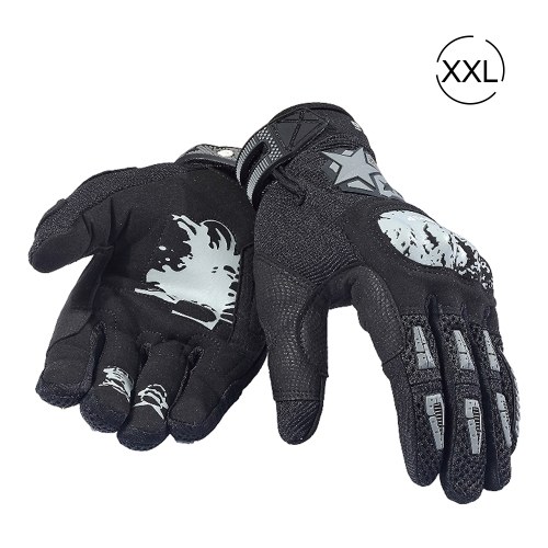 

Motorcycle Gloves Full Finger Touchscreen Mittens Shock-Absorbing Breathable Motorbike Gloves for MTB Riding Cycling Skiing Outdoor Sports