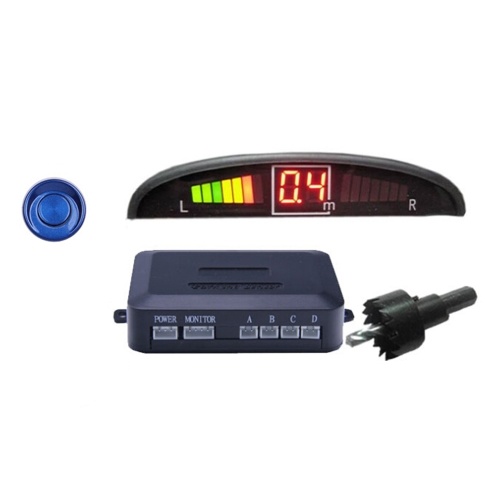 LED With 4 Sensors Car Parking Radar Monitor Parking Distance Control