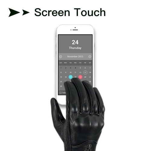 

Genuine Leather Gloves Motorcycle GP Glove
