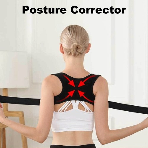 

Posture Corrector for Women Men Adjustable Back Straightener Comfortable Posture Trainer for Spinal Alignment and Posture Support