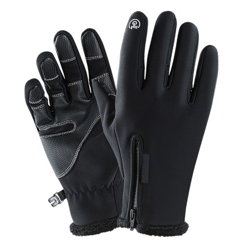 

Winter Warm Gloves Fleece Windproof Waterproof Touchscreen Sports Cycling Skiing Bicycle Outdoor Work Gloves
