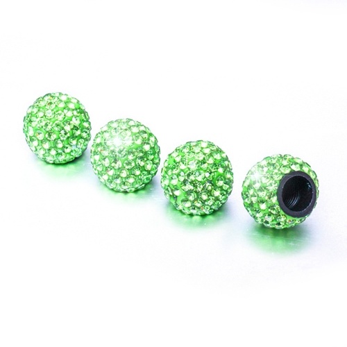 

Car Tire Valve Caps 4 Pack Diamond Valve Stem Caps Crystal Rhinestone Valve Core Cap New Creative Valve Cap