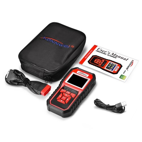 KONNWEI OBDII Scanner Code Reader (KW850) Professional OBDII Anto Scanner Car Diagnostic Check Engine Light Scan Tool for All OBDII Cars Since1996 