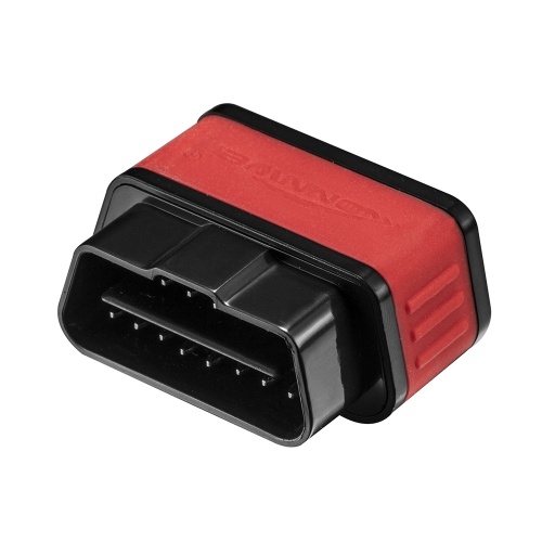 KONNWEI WiFi Adaptador de Código de Leitor de Código OBDII Ferramenta de Digitalização para Iphone Android PC Auto Scanner de Código (Preto Vermelho) KW903