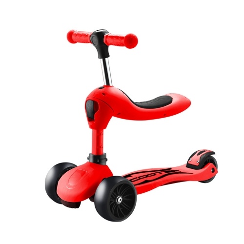 

Children's Scooter With Four Wheel Sitting 1-2-6-8 Years Old Two In One Scooter Baby Scooter Foldable Scooter Colorful Scooter