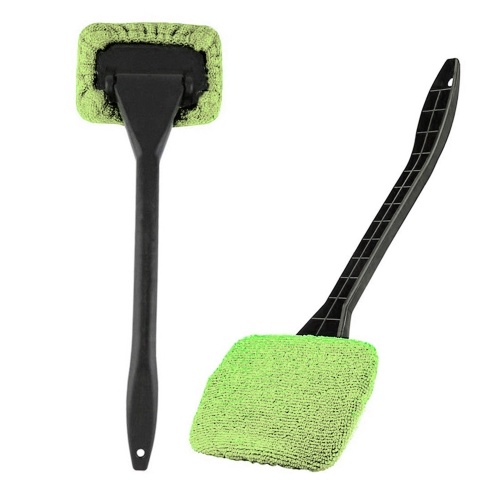 

New Microfiber Auto Window Cleaner Windshield Fast Easy Shine Brush Handy Washable Cleaning Tool