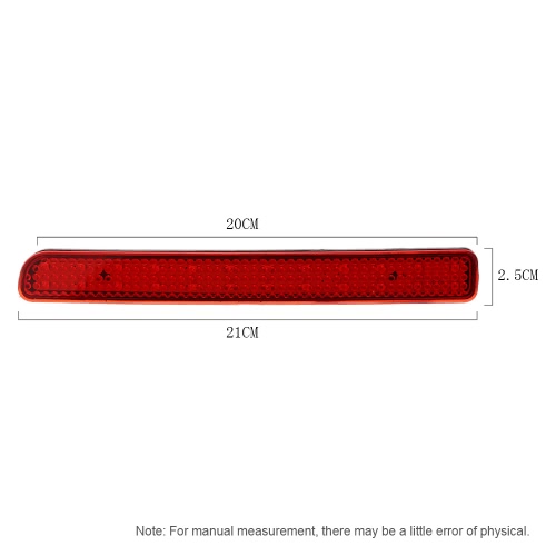 

Pair of Rear Bumper Reflect Warning Light Plate Replacement Modification Tail Brake Lamp for Land Rover Discovery