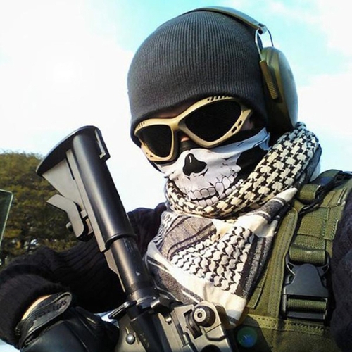

Unseamed Multifunctional Headband Skull Bandana Helmet Neck Face Mask