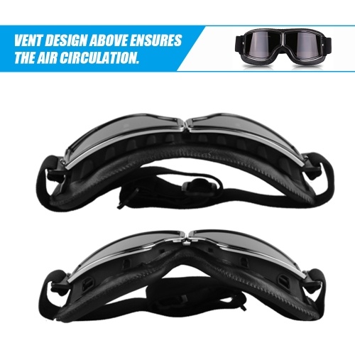 

Fashion Retro Style Vintage Motorcycle Goggles Helmet Protective Eyewear for Outdoor Sports