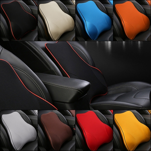 

Car Seat Lumbar Cushion Memory Foam Back Brace Pillow Supports Ergonomics Auto Accessories Waist Pillows