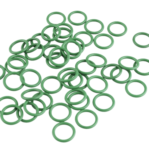 

50PCS O-Type Repair Box Резиновая шайба Ассортимент Комплект NBR O-образное уплотнительное кольцо для автомобильного кондиционера