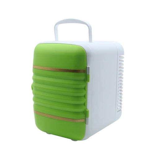 

4L Mini Portable Refrigerator 2 in 1 Cooler Warmer Fridge for Car Home Office,Blue