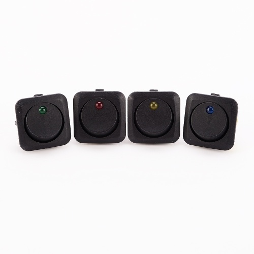 

12V 25A Car Boat Round Rocker Switch