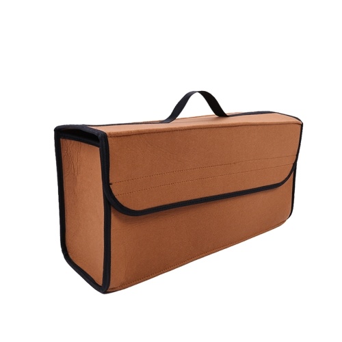 Boîte de rangement souple pour coffre à bagages Sac de rangement pour organisateur de voyage Accessoires de voiture Noir