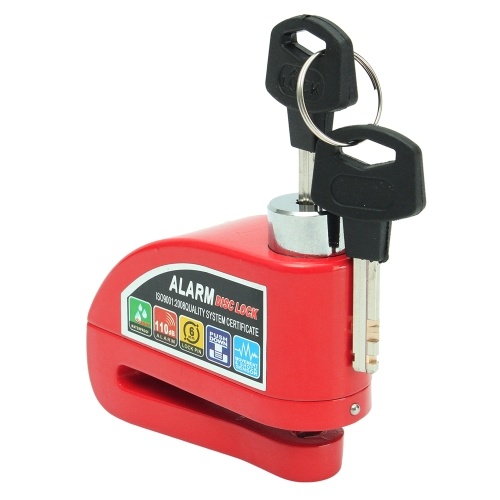 

Anti-theft Motorcycle Disc Brake Lock Waterproof with Alarm Sound