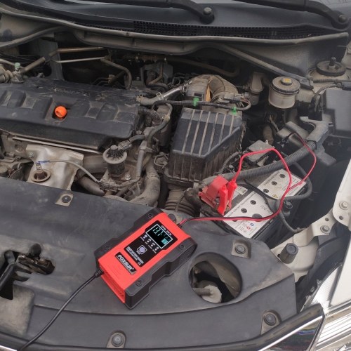 

Intelligent Car Battery Chargers Portable Car Cell Chargers Motorcycle Auto Batteries Chargers with LCD Digital Display