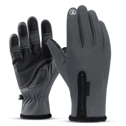 

Winter Warm Gloves Fleece Windproof Waterproof Touchscreen Sports Cycling Skiing Bicycle Outdoor Work Gloves