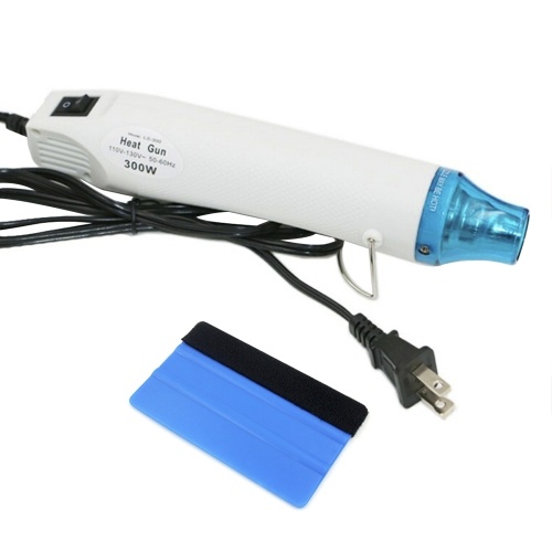 

2Pcs/Set 110V 300W Electric Hot Air Heat Gun US Plug +Car Vinyl Film Wrapping Tool